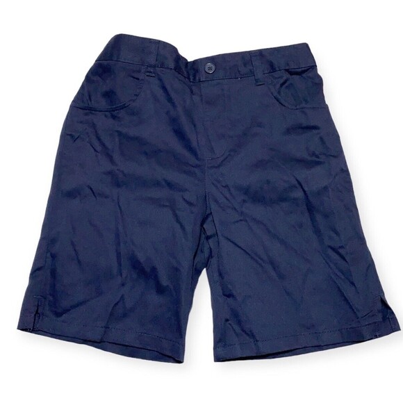 FRENCH Toast NAVY SHORTS Uniform Girl SZ‎ 12 Elastic Waist - Picture 2 of 11